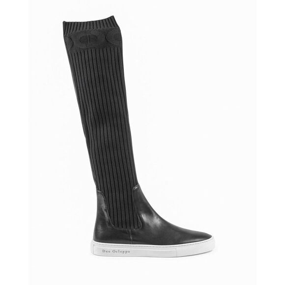 Dee Ocleppo Lugano Sneaker Boot Women Black High Boots